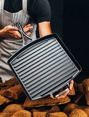 Blacklock 12 Inch Lightweight Cast Iron Grill Pan