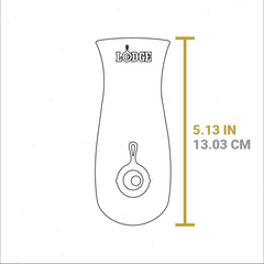 12 Inch Cast Iron Skillet with Handle Holder