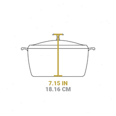 Blacklock 5.5 Quart Lightweight Cast Iron Dutch Oven