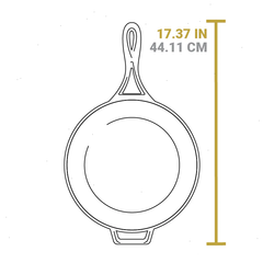 Blacklock 4 Quart Lightweight Cast Iron Deep Skillet With Lid