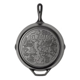 American Road Trip: 12 Inch Seasoned Cast Iron Skillet, Delaware