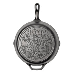 American Road Trip: 12 Inch Seasoned Cast Iron Skillet, Florida