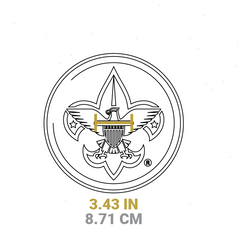 Yellowstone™ 12 Inch / 8 Quart Seasoned Cast Iron Deep Camp Dutch Oven