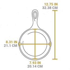 Seasoned Cast Iron 5 Piece Set