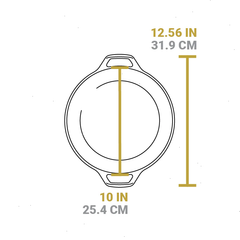 5 Quart Cast Iron Double Dutch Oven