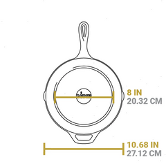 Essential Seasoned Cast Iron Pan Set