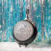 10.25 Inch Dolly Parton Skillet, Deck The Halls