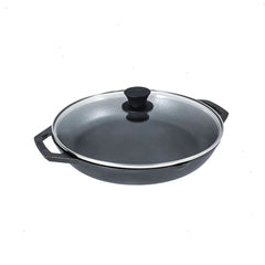 Chef Collection 12 Inch Cast Iron Everyday Pan