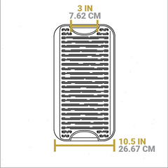 20 x 10.5 Inch Pro-Grid Reversible Grill/Griddle