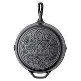 American Road Trip: 12 Inch Seasoned Cast Iron Skillet, New York
