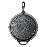 American Road Trip: 12 Inch Seasoned Cast Iron Skillet, Rhode Island