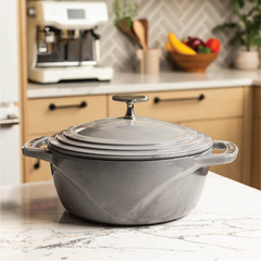 USA Enamel™ Cast Iron Dutch Oven