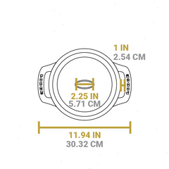 USA Enamel™ Cast Iron Dutch Oven