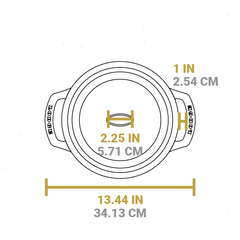 USA Enamel™ Cast Iron Dutch Oven