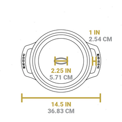 USA Enamel™ Cast Iron Dutch Oven
