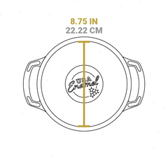 USA Enamel™ Cast Iron Dutch Oven