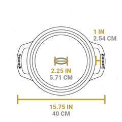 USA Enamel™ Cast Iron Dutch Oven