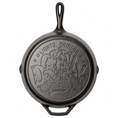 12 Inch Dolly Parton Skillet, Lights, Camera, Dolly