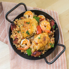 Carbon Steel Dual Handle Pan