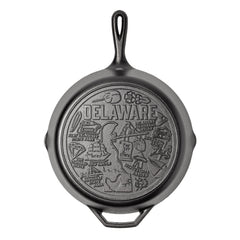 American Road Trip: 12 Inch Seasoned Cast Iron Skillet, Delaware