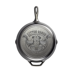 Yellowstone 12 Inch Cast Iron Steer Skillet