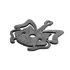 8 Inch Love is Like a Butterfly Dolly Parton Trivet