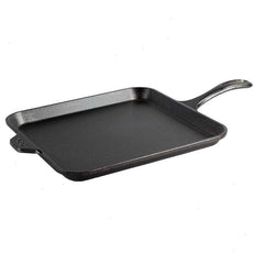11 Inch Seasoned Cast Iron Square Griddle