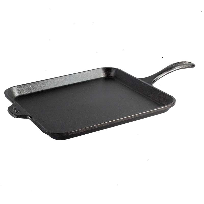 11 Inch Seasoned Cast Iron Square Griddle