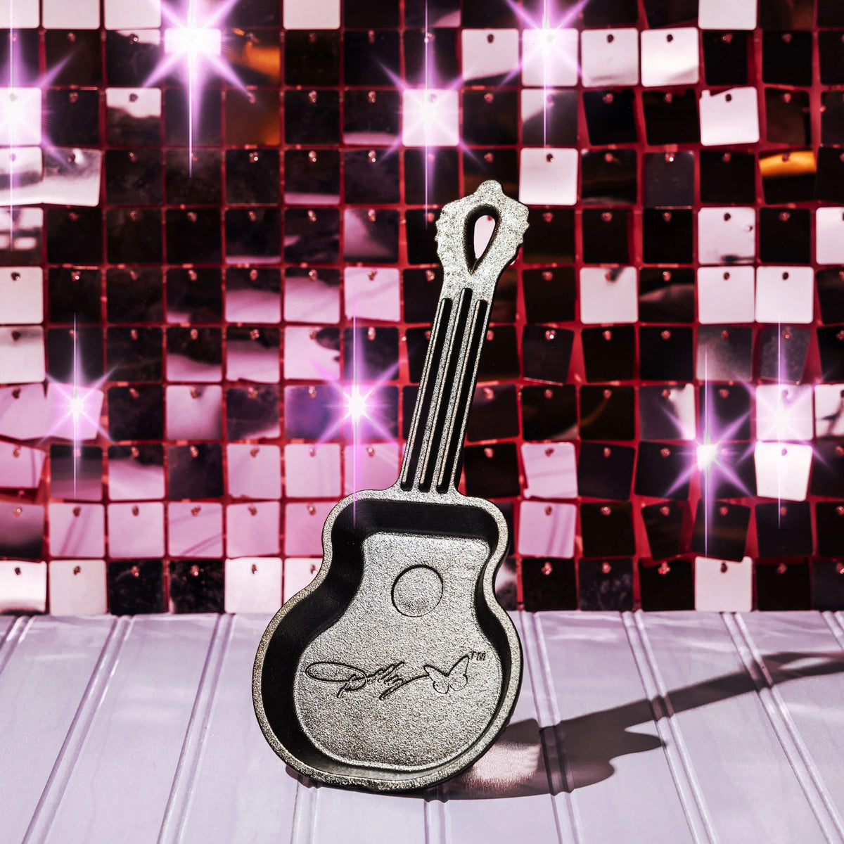 Dolly Parton Rockstar Guitar Mini Skillet