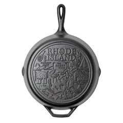 American Road Trip: 12 Inch Seasoned Cast Iron Skillet, Rhode Island