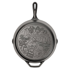 American Road Trip: 12 Inch Seasoned Cast Iron Skillet, Washington, D.C.
